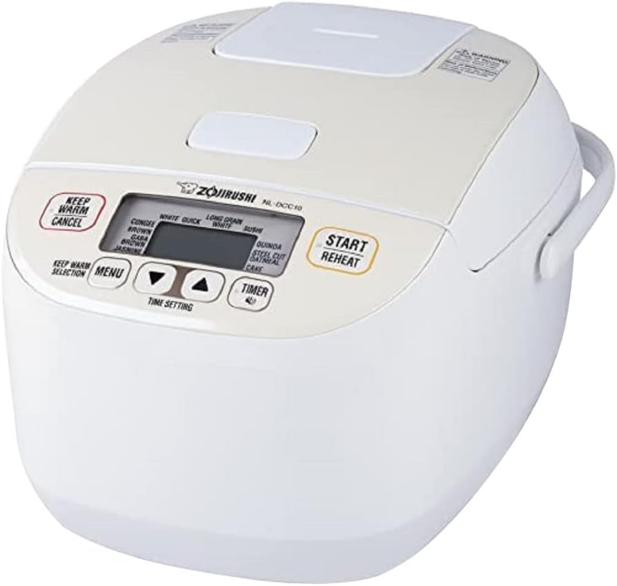 Arrocera Zojirushi Micom 5.5 Tazas, Cocción y Calentador