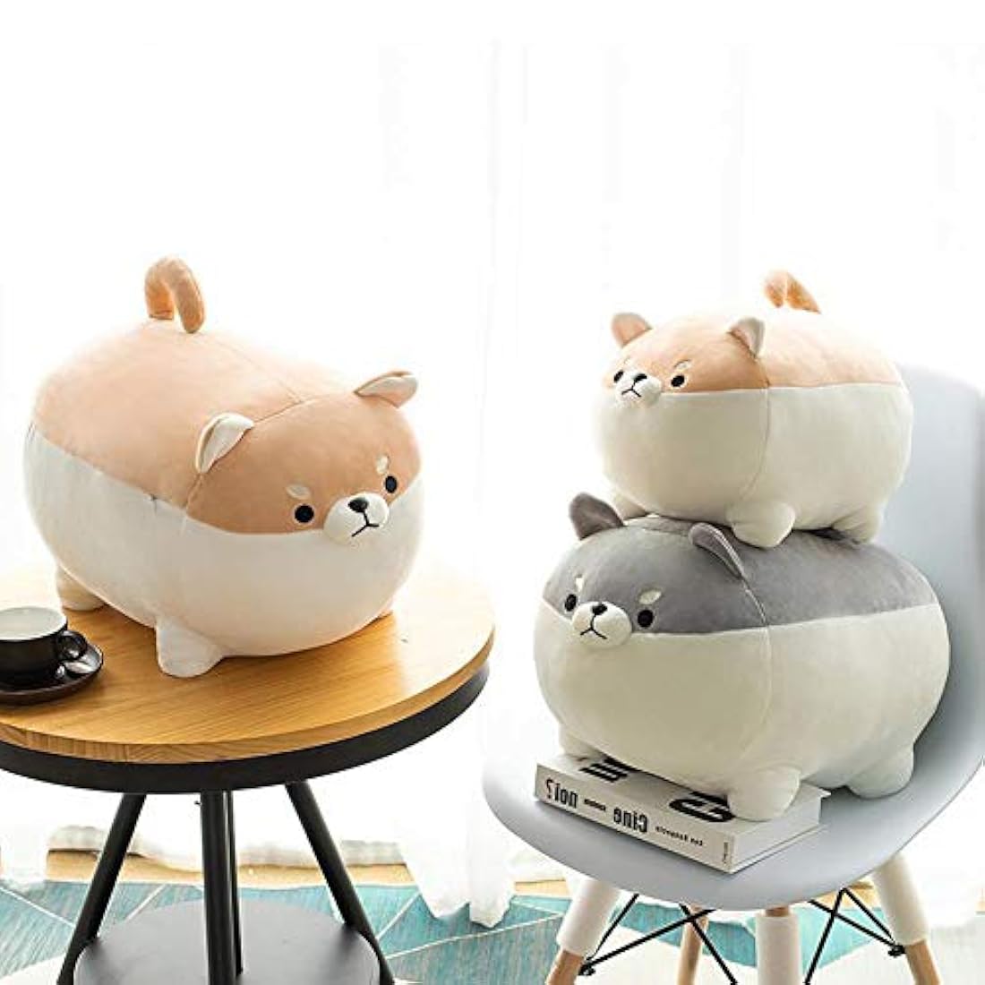 Shiba Inu Dog Plush Pillow,Cute Corgi