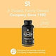 Vitamina K2 + D3 con aceite de coco orgánico para una mejor