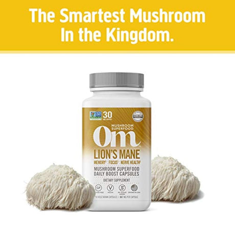 Om Organic Sushroom Nutrition - Suplemento vitamínico
