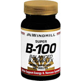Windmill Vitamin B-100 Complex Tabletas Tamaño: 60