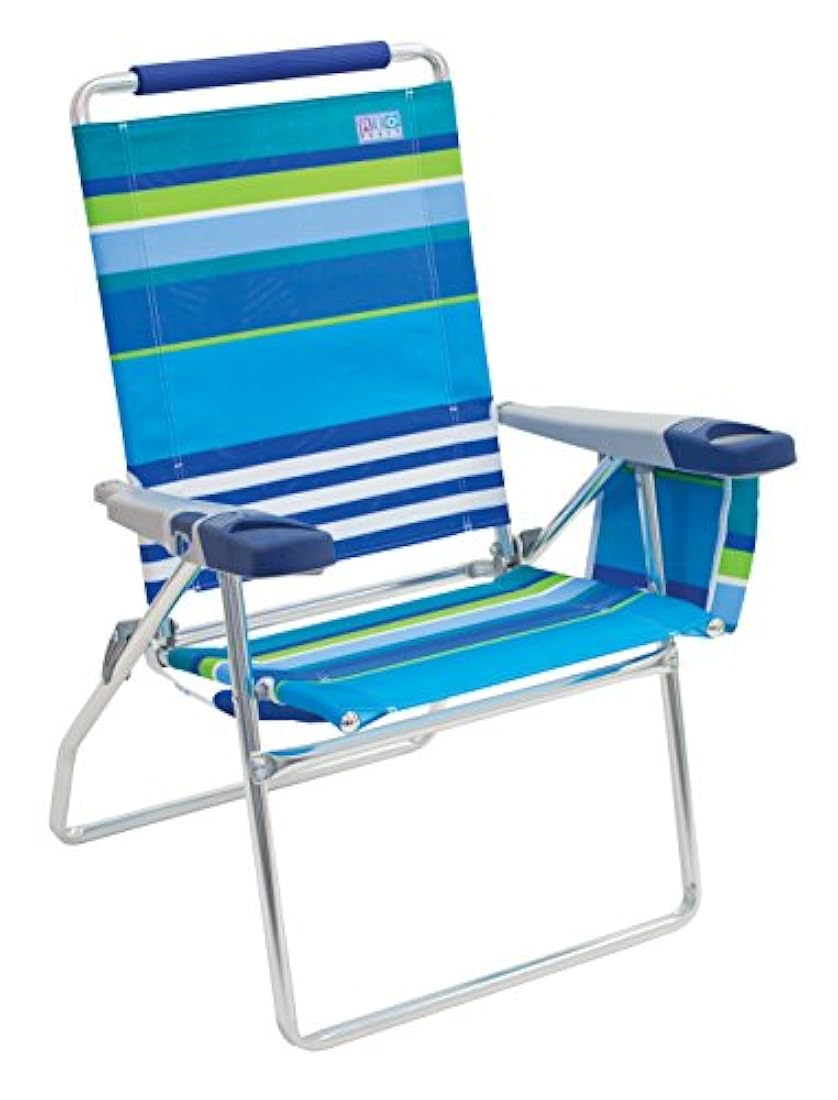 17 inch de alto de aluminio Deluxe silla de playa