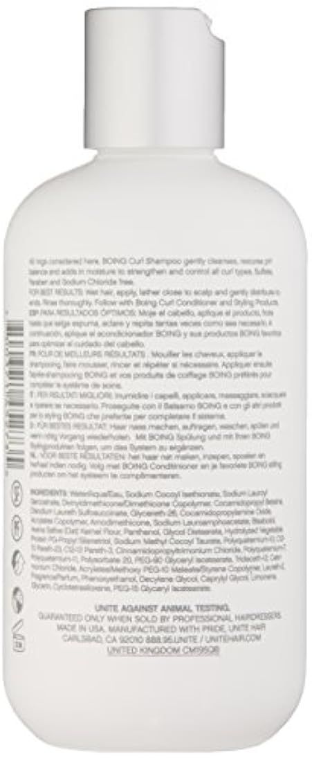 Champú para el cabello rizado