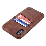 Dockem Exec M2 - Funda tipo cartera para iPhone XR,
