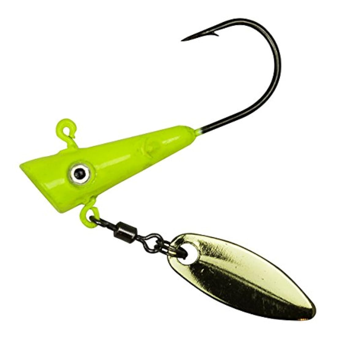 Tipo de pez imán aleta Kit de giro - 8 tamaños 1/8 Jig Heads