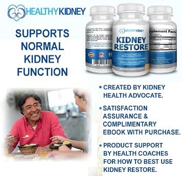 Suplementos Paquete de 2 unidades para limpieza renal