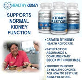 Suplementos Paquete de 2 unidades para limpieza renal