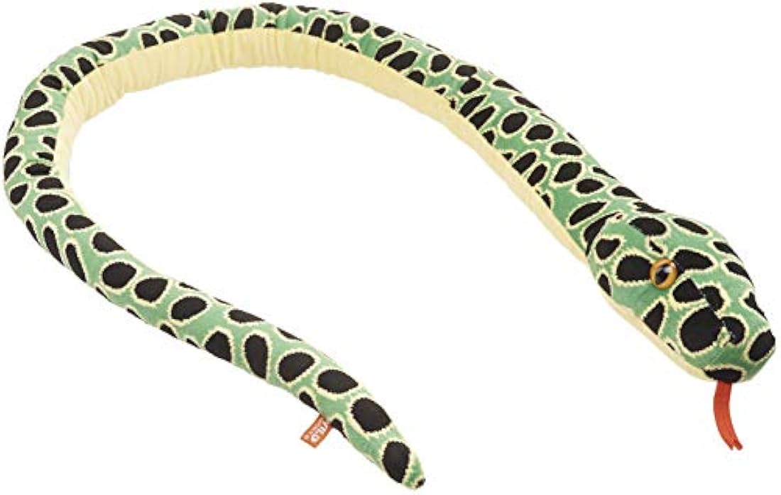 Peluche con diseño de serpiente