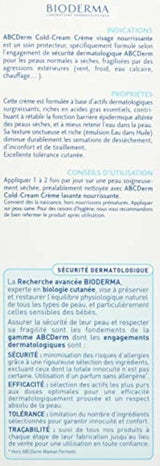 Bioderma ABCDerm Crema hidratante facial para bebés y niños