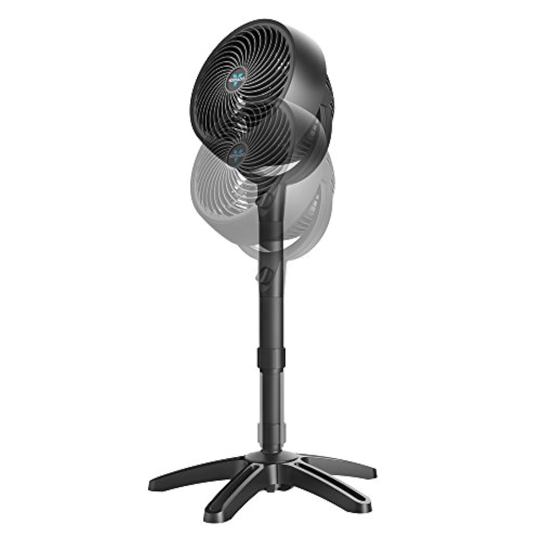 circulador de pie ventilador 3 velocidades, color negro