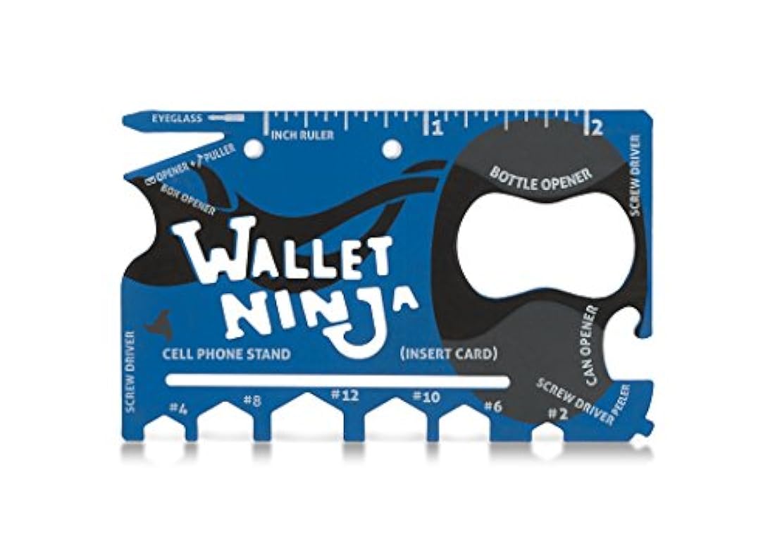 Edición limitada: Billetera Ninja de color azul mate