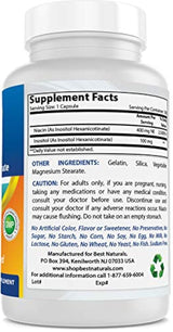 Best Naturals Niacina 500 mg