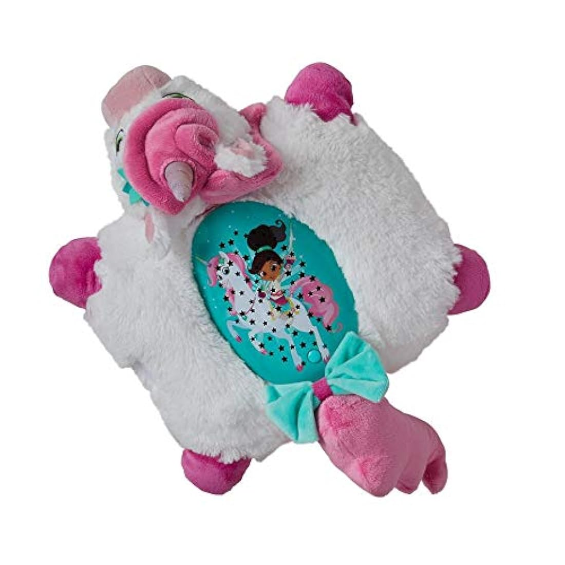 Peluche de unicornio con luz