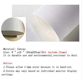 Póster abstracto de gimnasia para pared, diseño de silueta