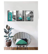 Maectpo Paris - Cuadro decorativo para dormitorio, lienzo