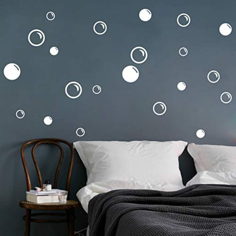90 pegatinas grandes de jabón para pared de baño.
