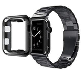 Correa de acero inoxidable con adaptador funda suave de TPU