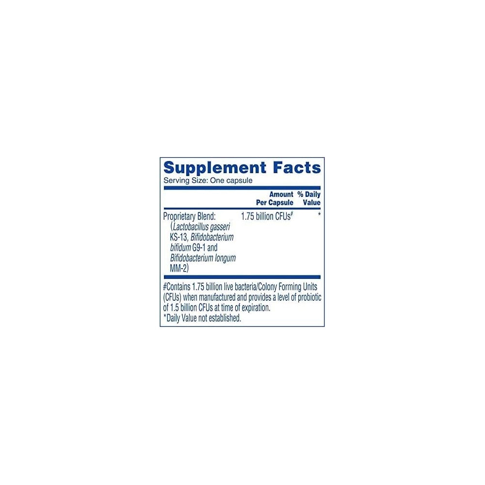 Suplementos Alimenticios cápsulas probióticas