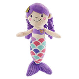 Athoinsu - Muñeca de sirena de peluche, Púrpura