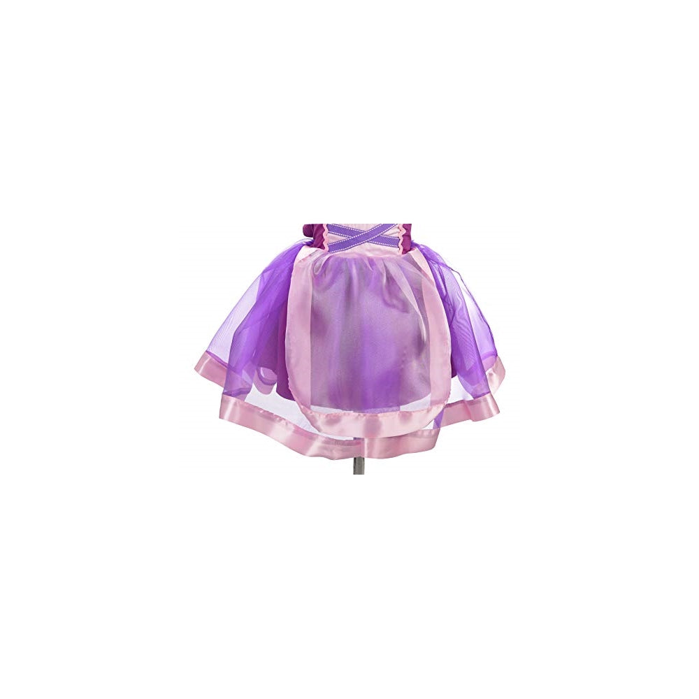 Disfraz de princesa violeta para niña talla 4T