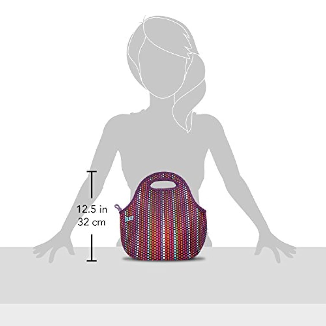 Built NY Gourmet Getaway Bolsa de almuerzo de neopreno