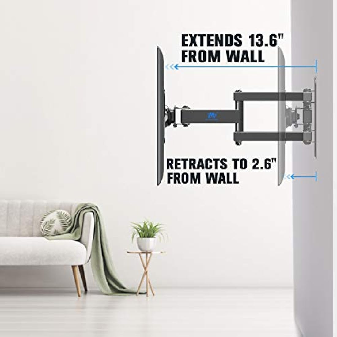 Soporte de pared para tv de 10 a 26 pulgadas