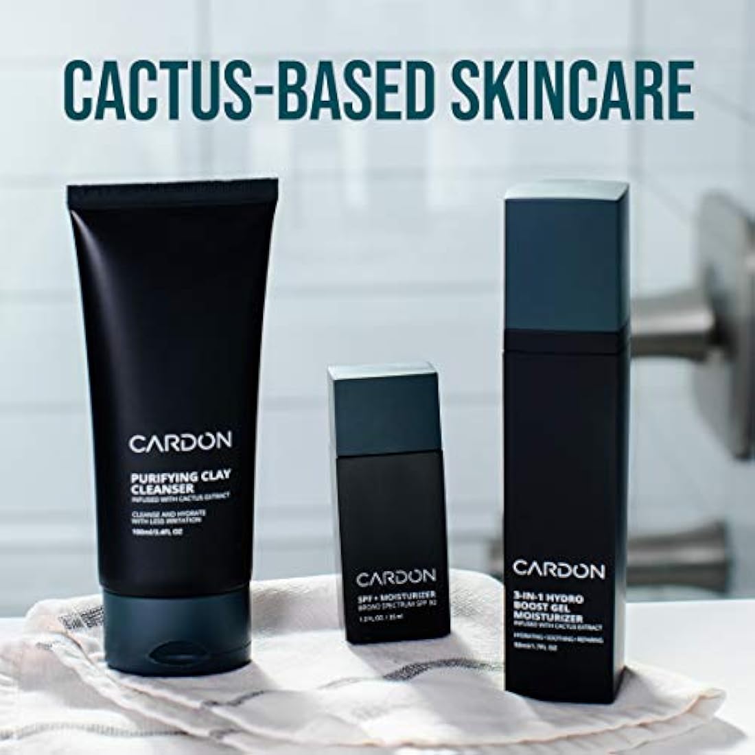 Cardon Hidratante 3 en 1 para hombre, hidratante, reparación