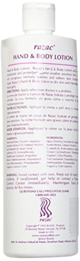 Razac Hand & Loción Corporal, paquete de de 2