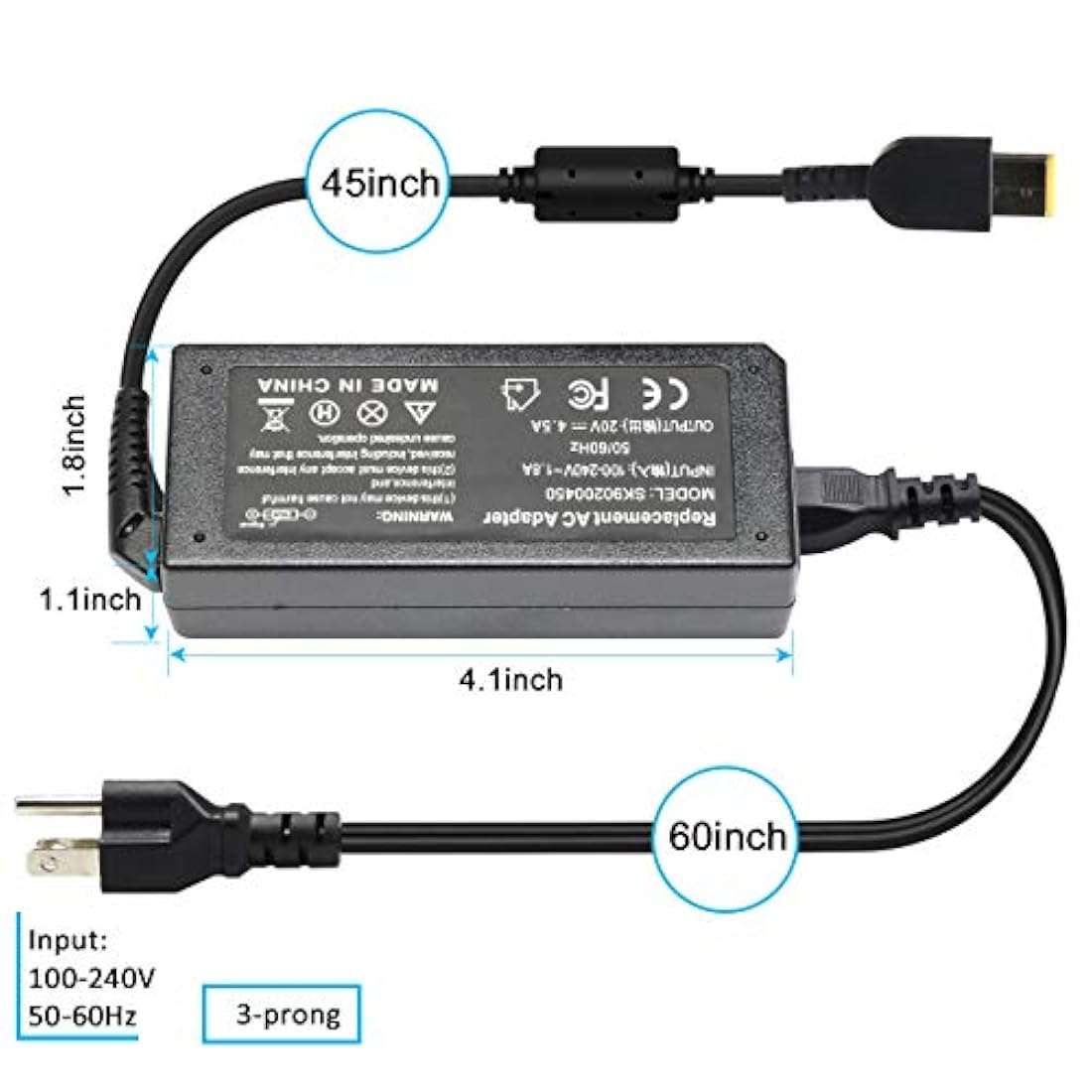 Cargador de batería adaptador de CA DongGuan Siker Electroni