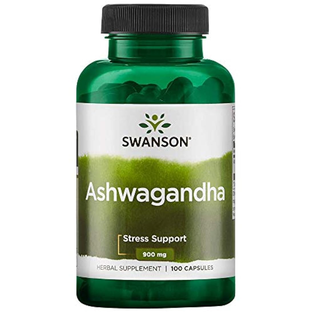 Swanson  Ashwagandha Polvo 450 mg 100 cápsulas de gelatina