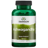 Swanson  Ashwagandha Polvo 450 mg 100 cápsulas de gelatina