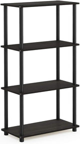 Estante Multipropósito 4 niveles Furinno - Modelo 99557EX/BK