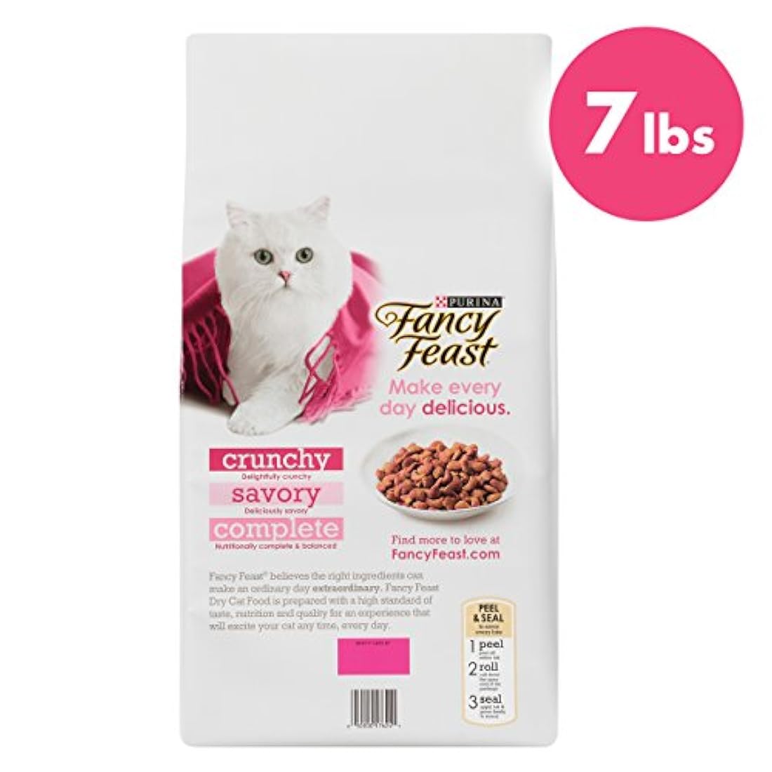 Purina Fancy Filet Mignon, Mariscos y Camarones   Bolsa de 7