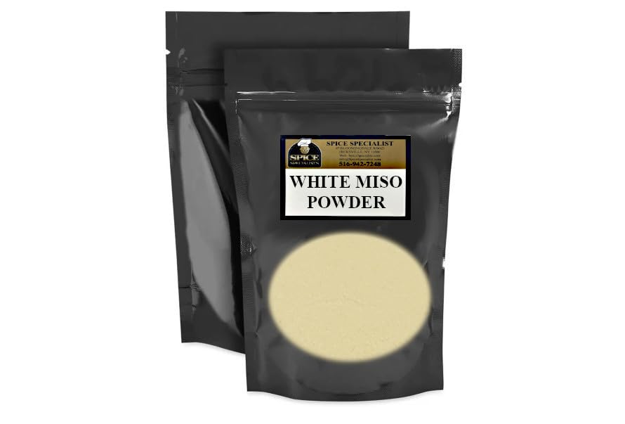 Polvo de Miso Blanco - Gluten Free, Vegano - 1 lb (16 oz)