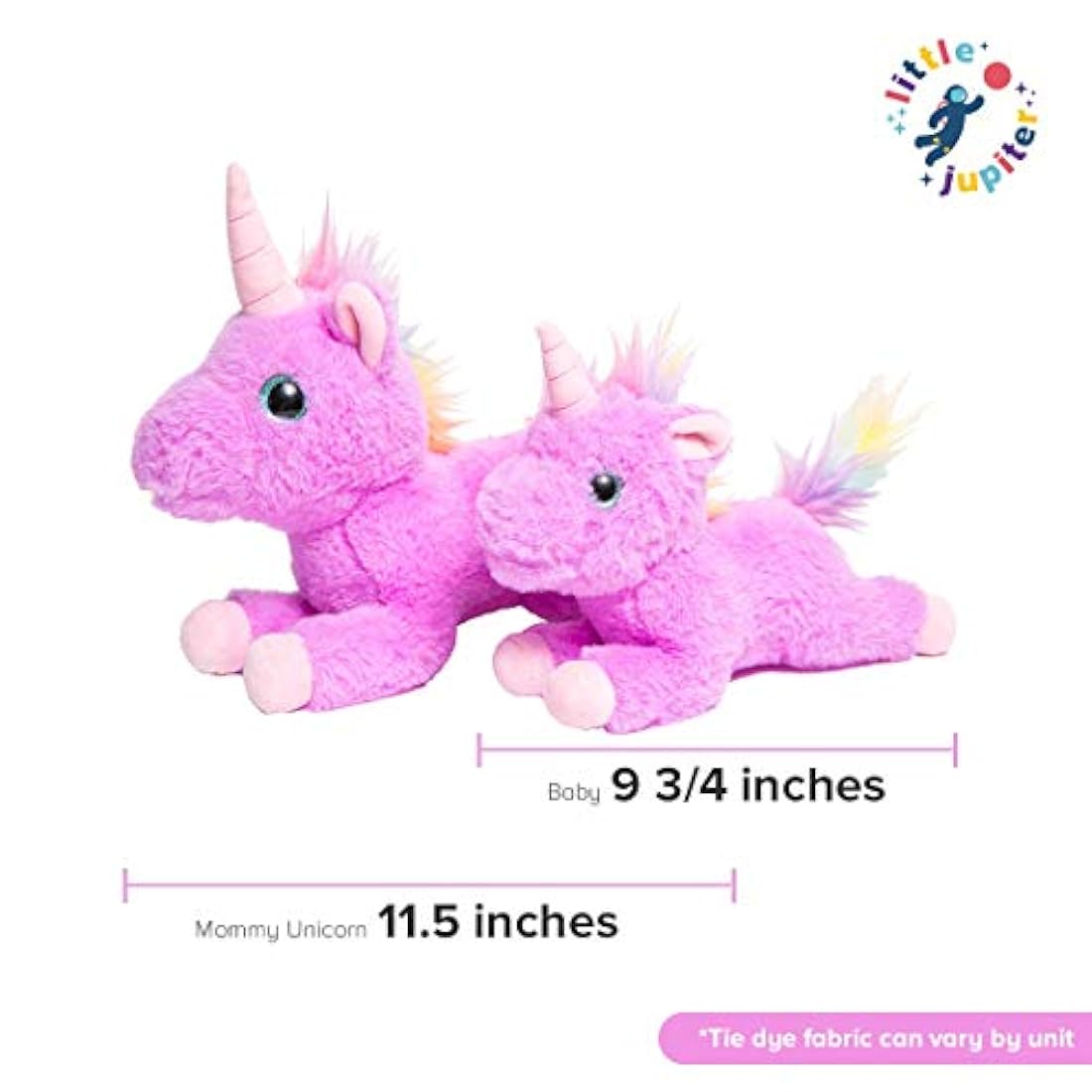 Juego de animales de peluche con 2 juguetes de peluche
