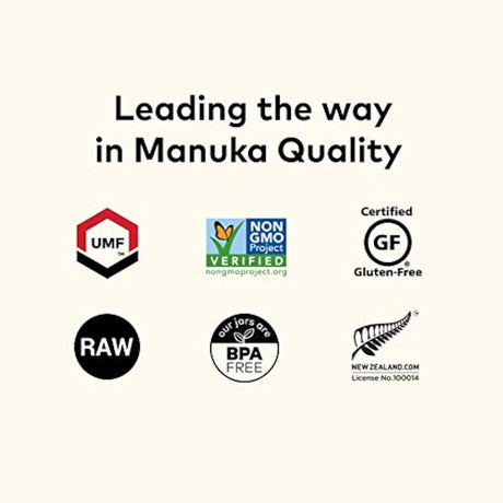 Comvita certificado UMF 20 (MGO 829) miel de Manuka cruda I de Nueva Zelanda Marca I Rara, Ultra Premium Grade Superfood I sin OMG 8.8 oz