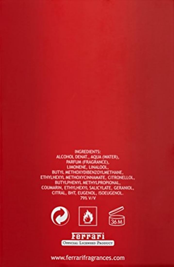 Ferrari Scuderia Red EDT Eau De Toilette Spray