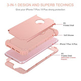 BENTOBEN funda para iPhone 7 Plus a prueba de golpes
