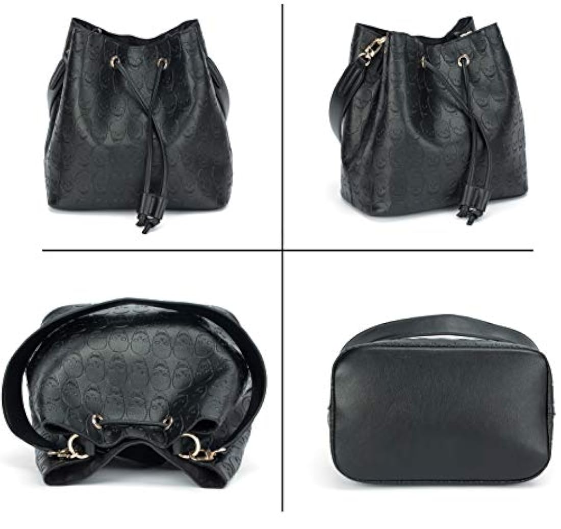 Bolso de hombro de piel para mujer