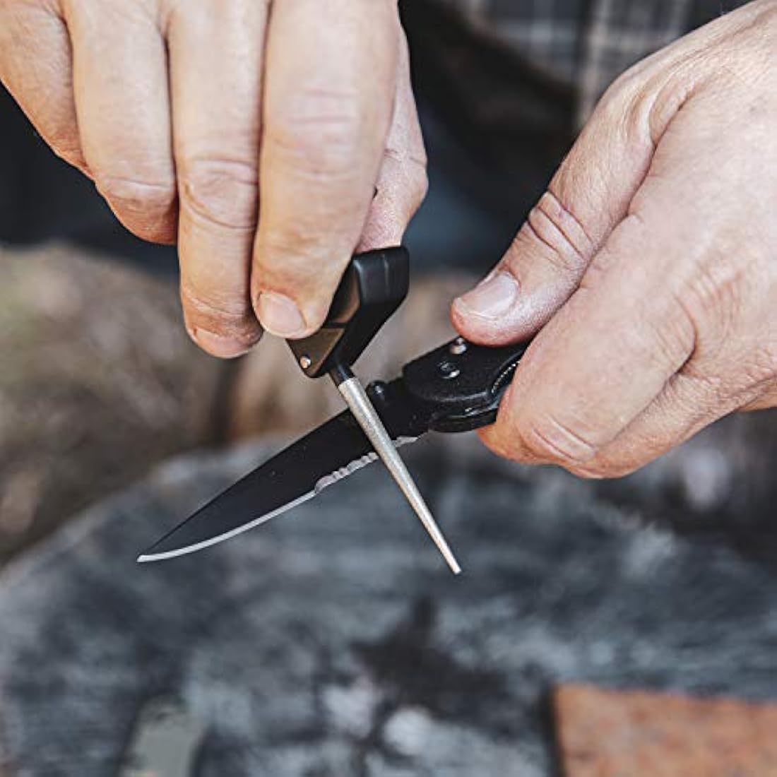 Work Sharp EDC Pivot Plus - Afilador de cuchillos