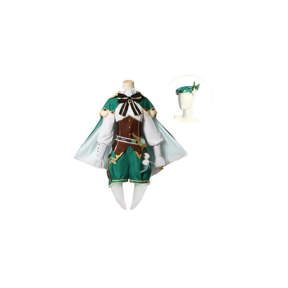 Disfraz de Venti de Genshin Impact para mujer talla L