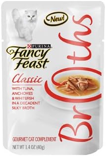 Complemento de comida para gatos Fancy Feast con atún y anchoas