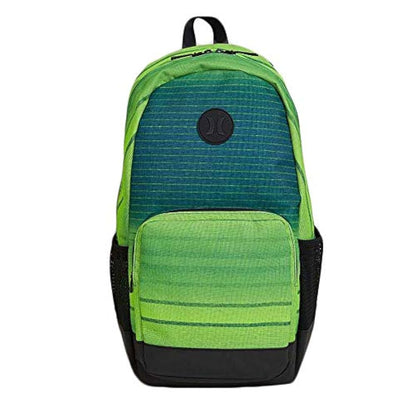 Hurley - Mochila impresa, Citron verde/negro