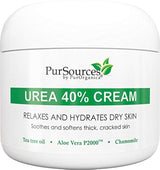 Crema para los pies de urea al 40 % 4 onzas