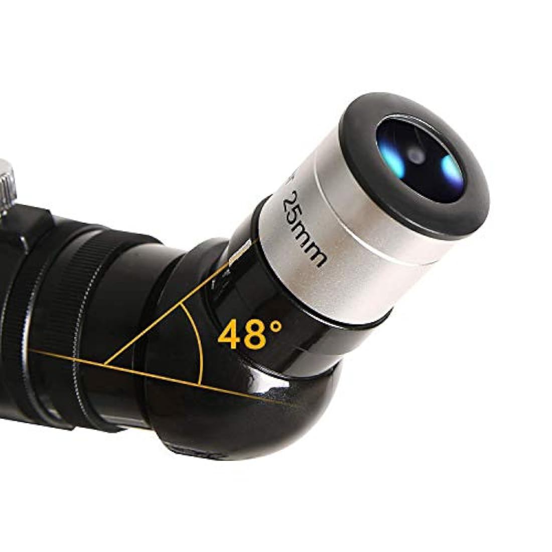 telescopio refractor astronómico AZ de 80 mm