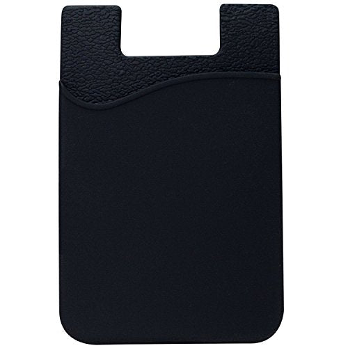 AgentWhiteUSA Billetera para teléfono celular, con funda adherente, para tarjetas de crédito, de negocios y de identificación, apta para casi todos los teléfonos, iPhone, Android y teléfonos celulares inteligentes