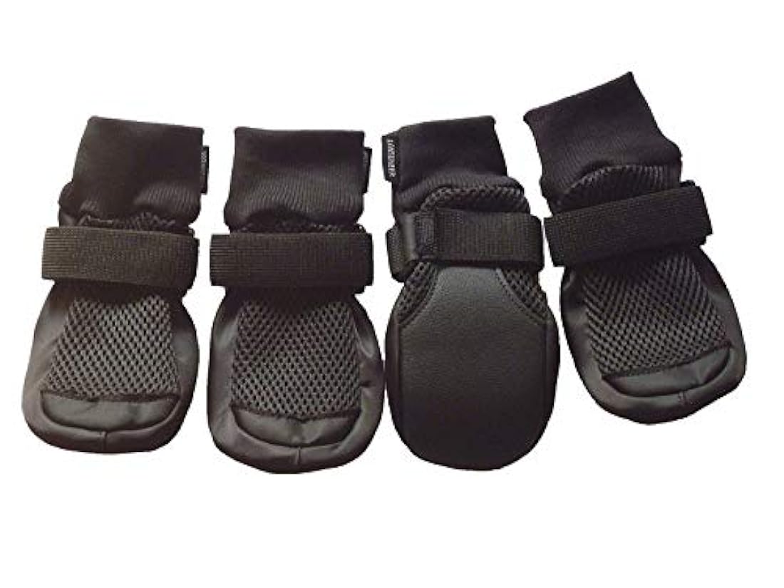 LONSUNEER Botas de perro transpirables para proteger patas