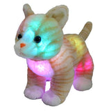 Peluches peluche de gato 14 con luz realista de luces LED