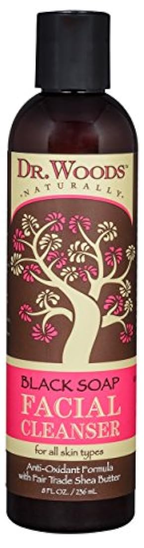 Dr. Woods Shea Limpiador facial líquido con manteca  karité