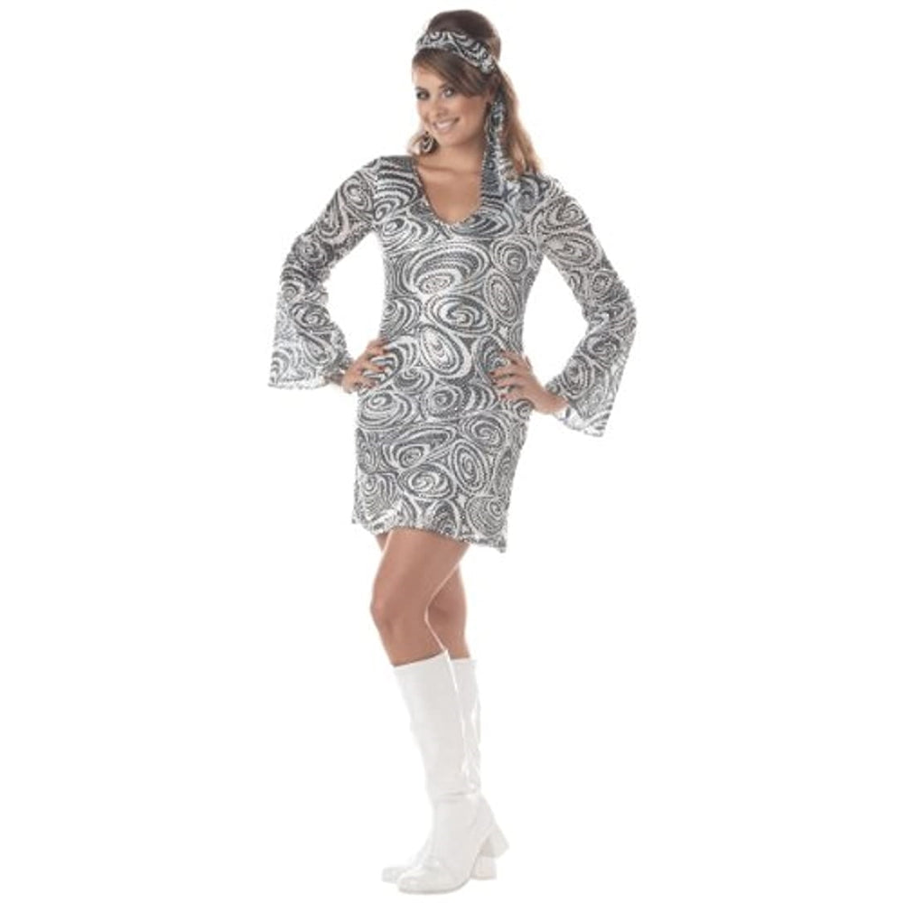 Disfraces Disfraz de Discoteca 3X Gris